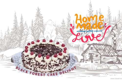 Black Forest Cake, German cuisine, travel and home, recipe, home made min