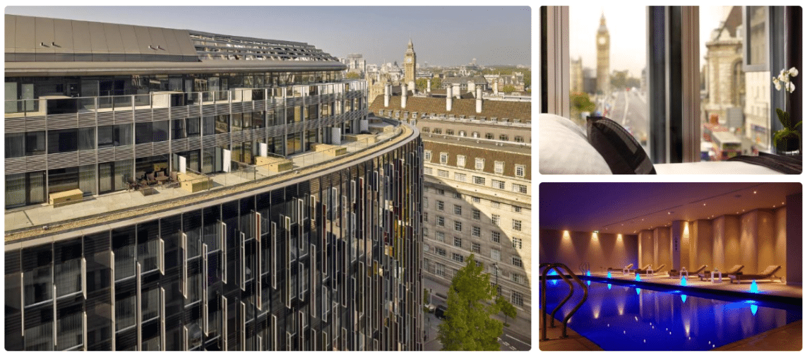Park Plaza London Westminster Bridge, best hotels in London for sightseeing