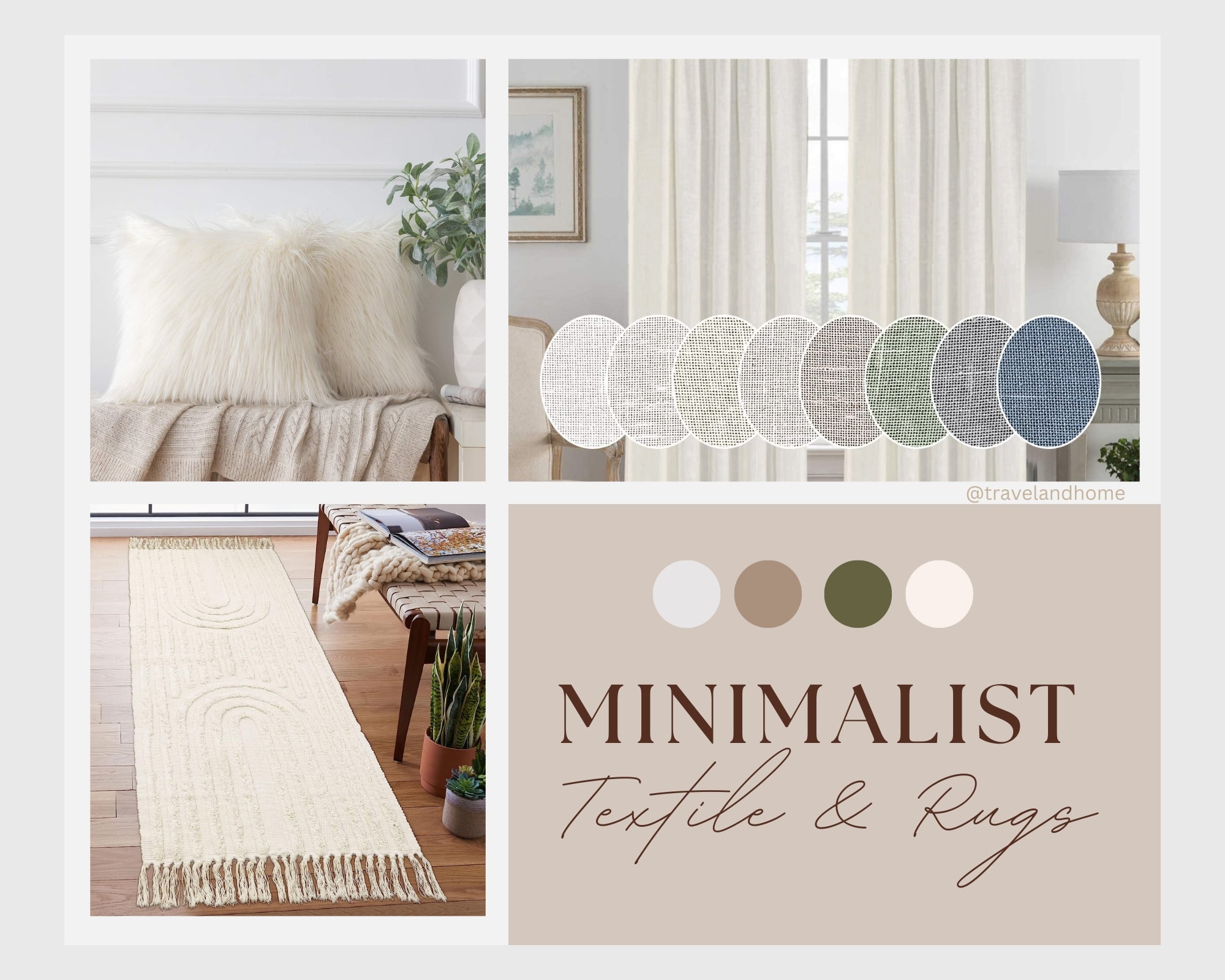 Textile & Rugs, Scandinavian simplicity minimalist interior decor, interior design tips min