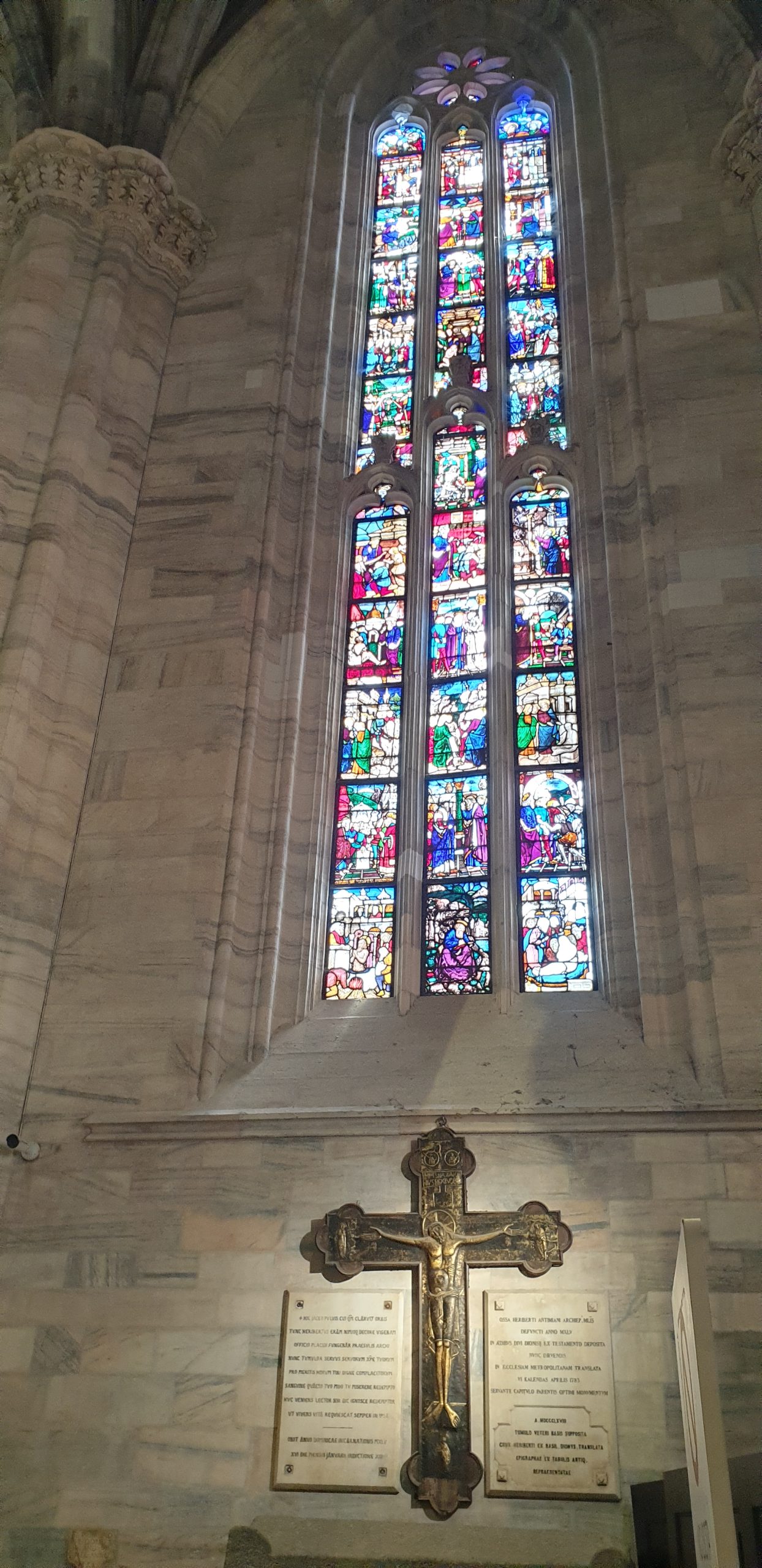 Inside the Cathedral of Milan