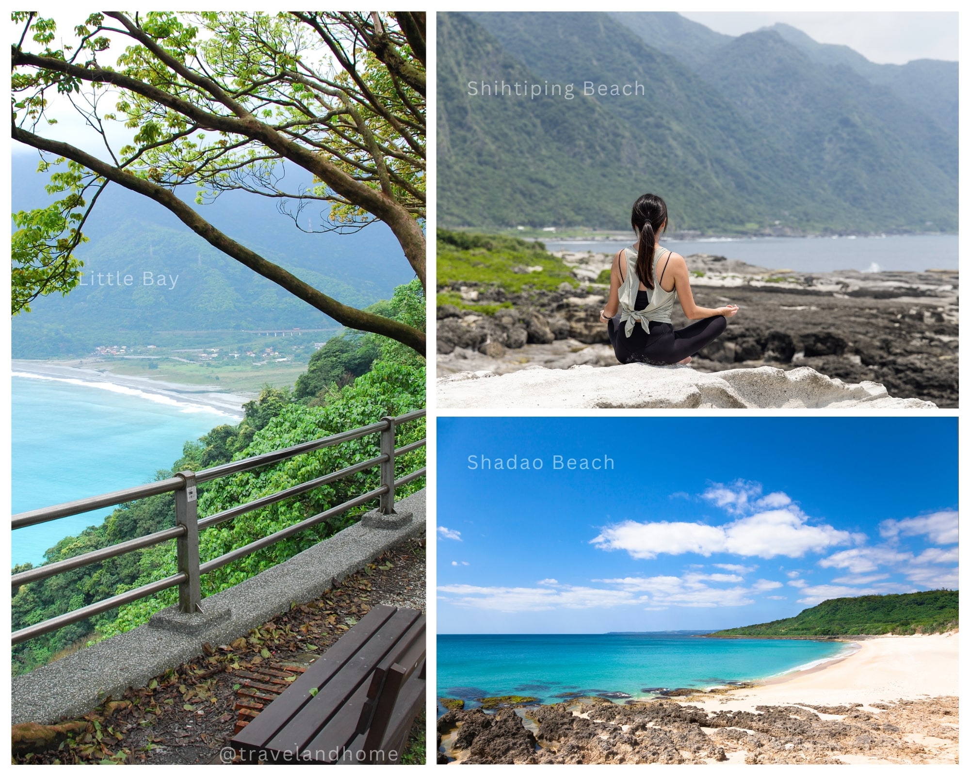 Best beaches in Taiwan, shihtiping beach, shadao beach, little bay min