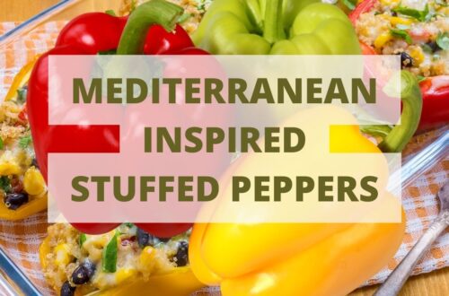Mediterranean Inspired Stuffed Bell Peppers recipe easy to make beginners