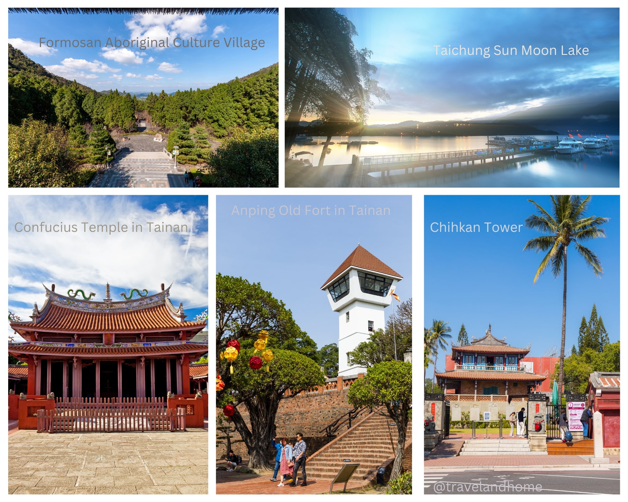 Top attractions and landmarks in Taiwan, travel and home min