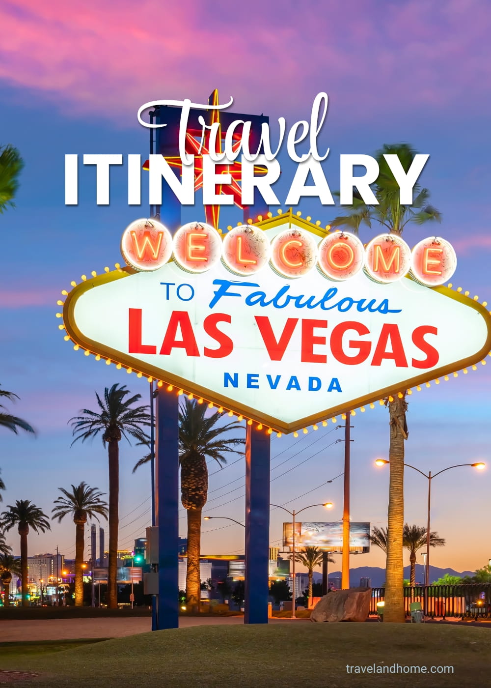 Las Vegas Travel Itinerary, 4 days, Nevada, USA