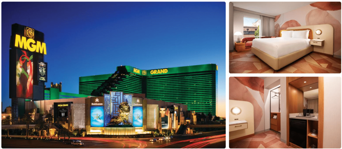 MGM Grand Hotel near the airport Las Vegas