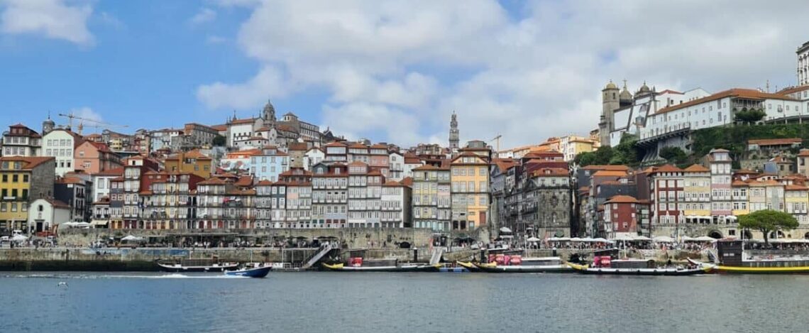 View of Porto from Gaia, stay in beautiful Porto