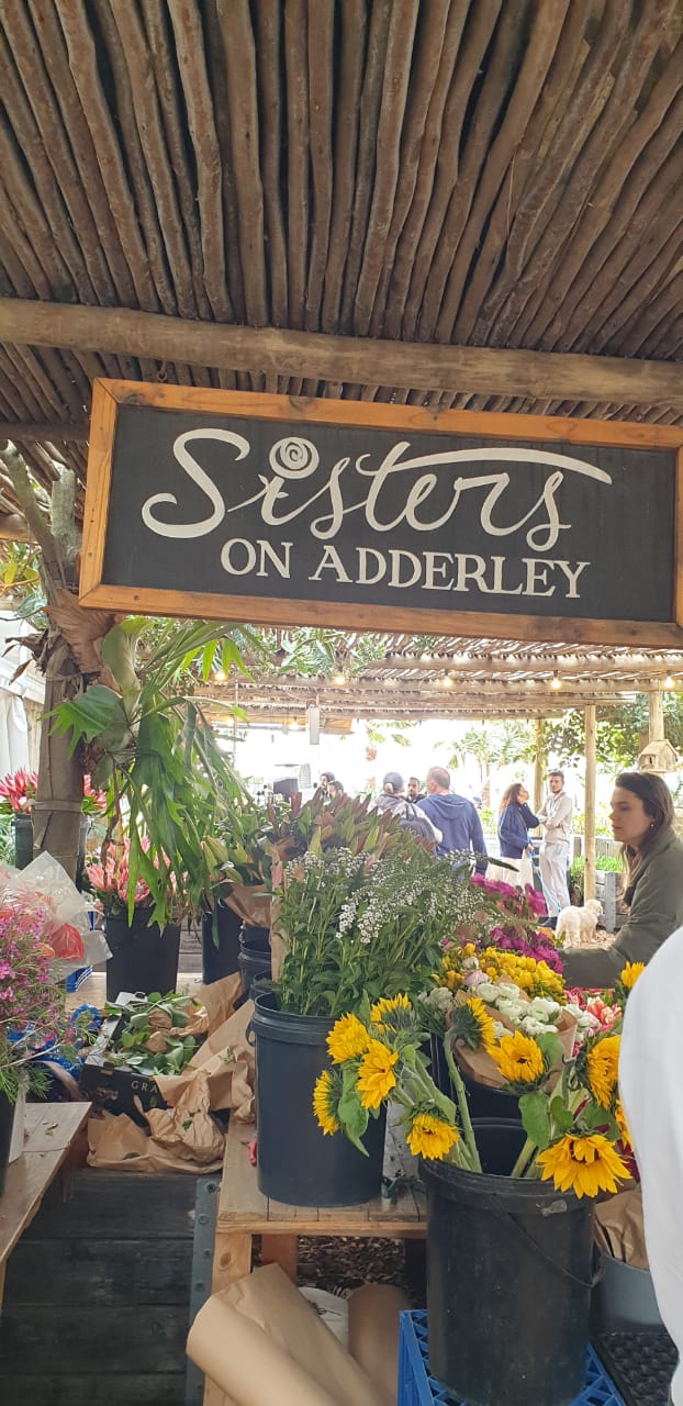 pretty flower markets in South Africa Cape Town