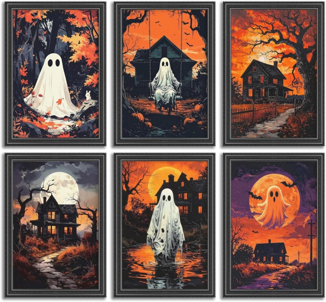 6 Halloween Party posters to set the theme