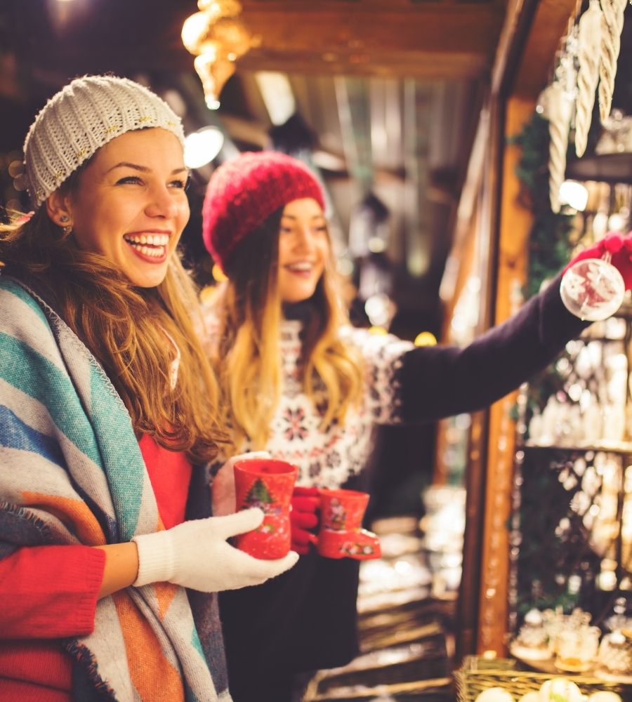 Top Christmas Markets and those most likely to have snow during December