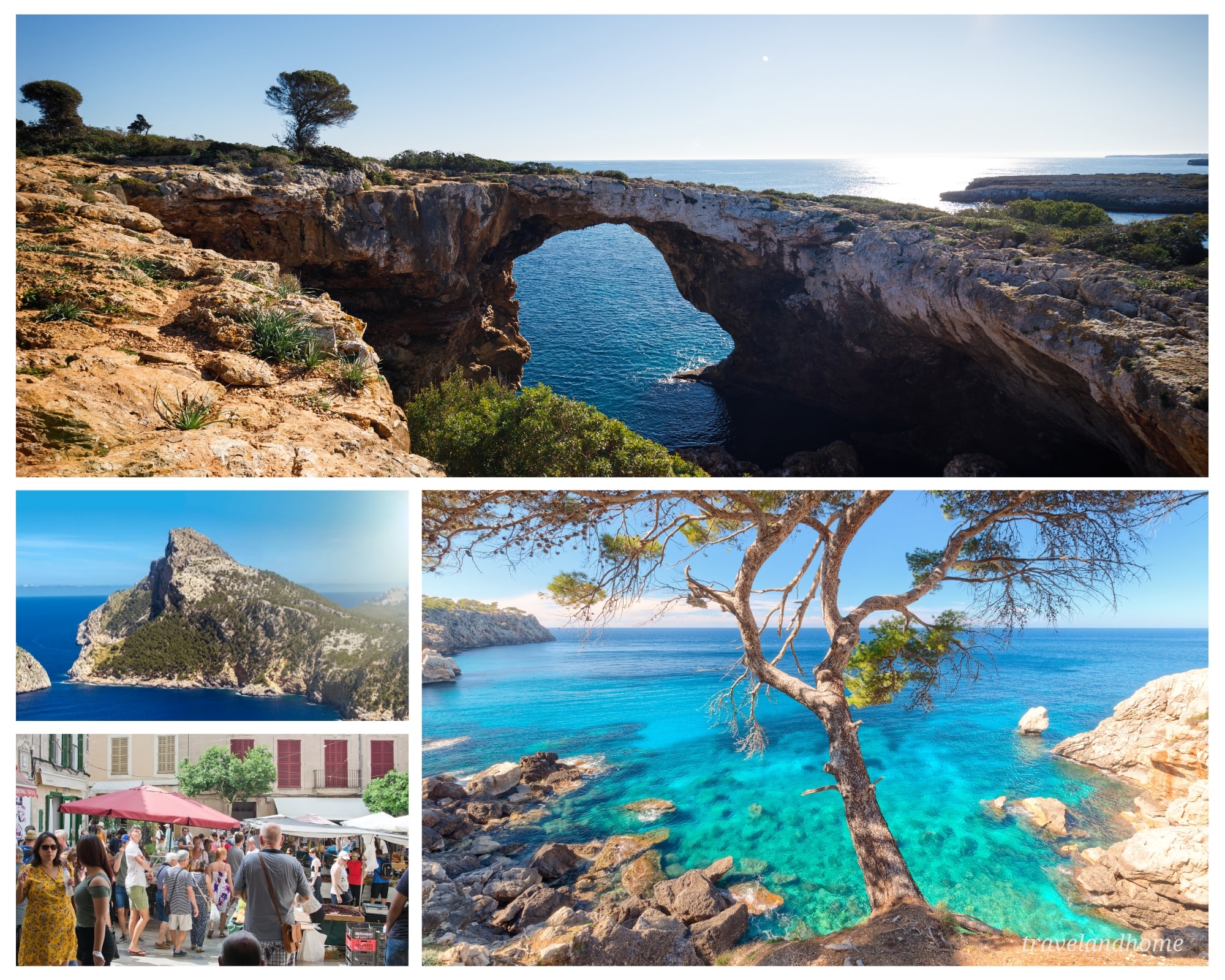 best things to see and do in Majorca, Cala Deià, Cap de Formentor, Market of Sineu, Cala Varques min