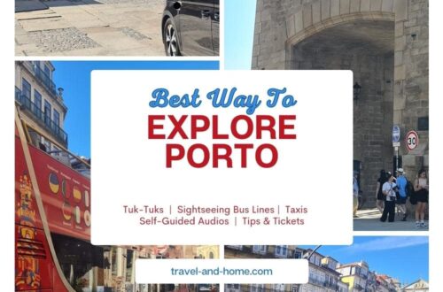 best ways to explore Porto in Portugal, sightseeings bus, tickets, tuk tuk, taxis, audio guide min