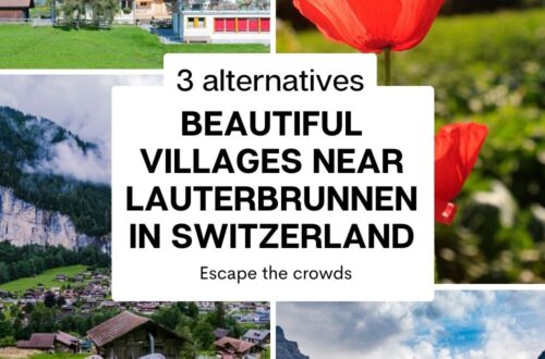 alternatives beautiful villages near Lauterbrunnen in Switzerland escape the crowds save on accommodation