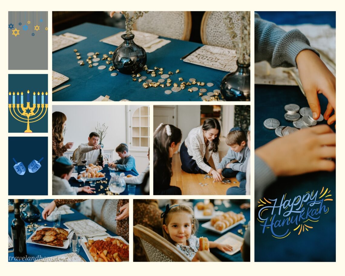 Happy Hanukkah, travel and home, wishes min
