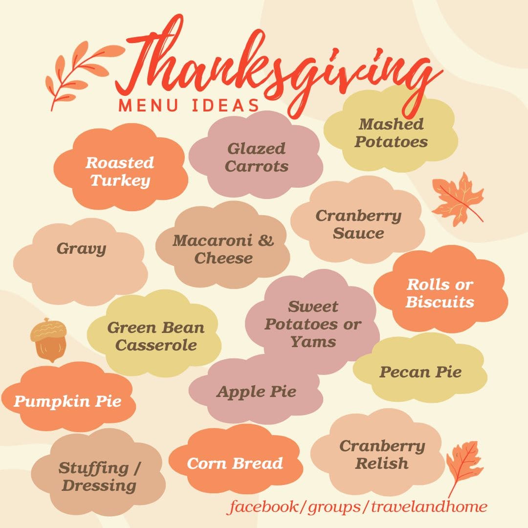 Thanksgiving Menu Ideas for dinner party, recipes, travel and home, travelandhome min