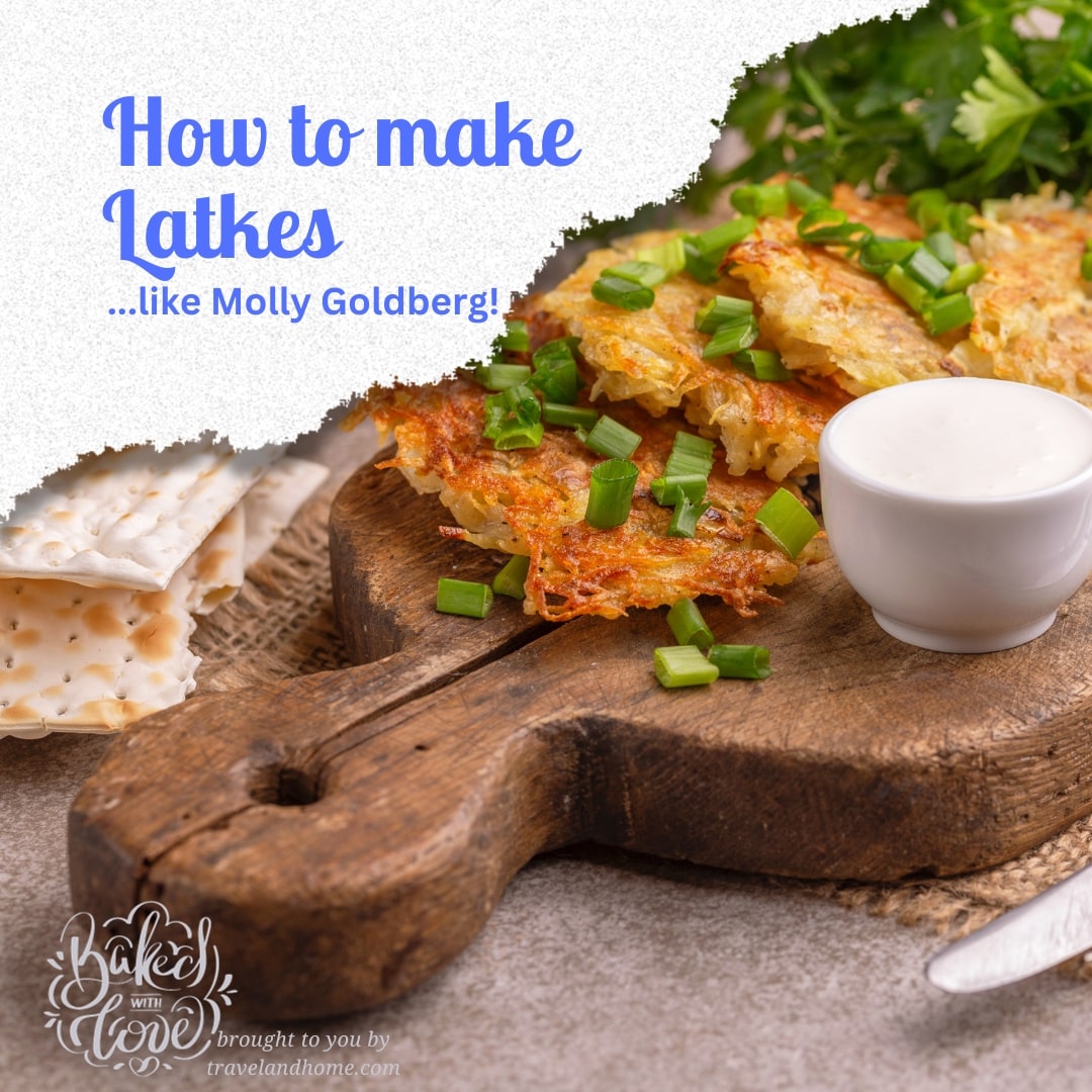 How to make Latkes traditional Jewish recipe, Molly Goldberg Jewish Cookbook