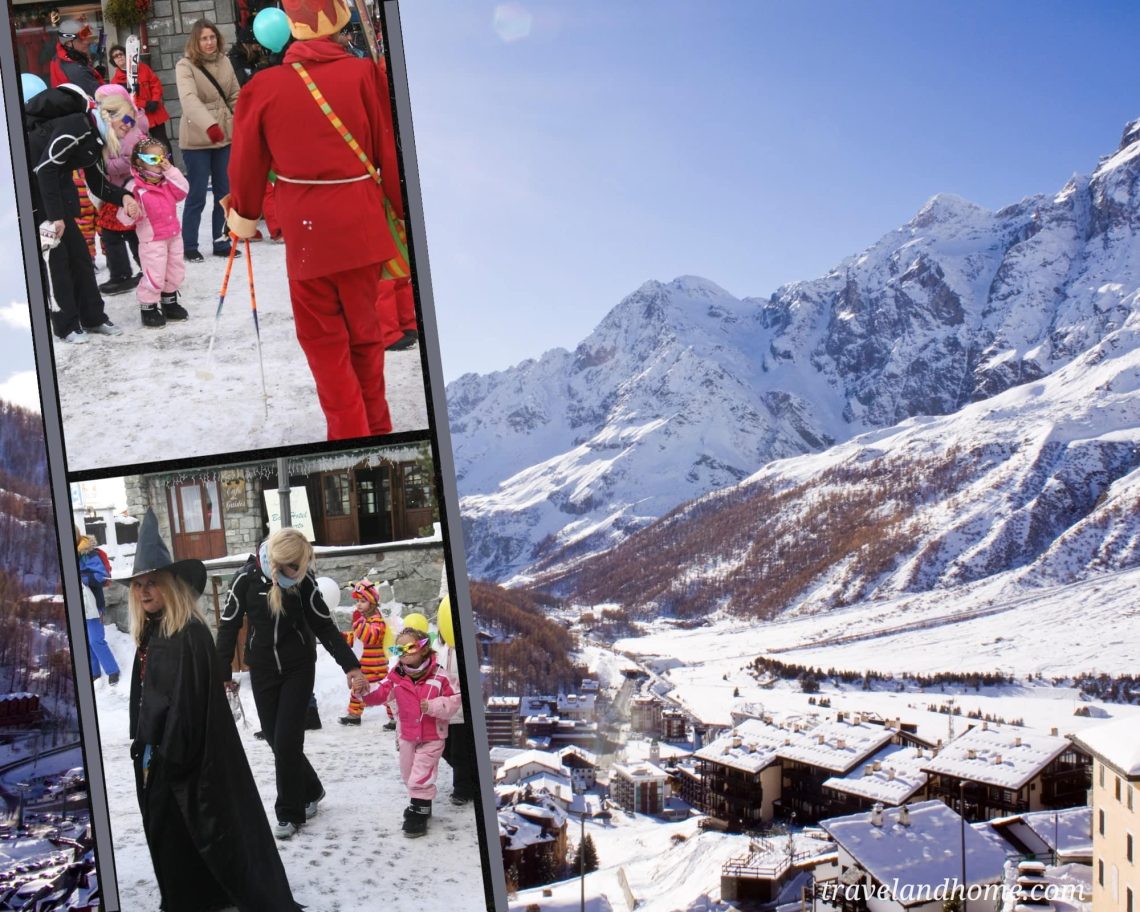 Cervinia skiing holiday, Cervinia ski resort, town, snow, travel and home min