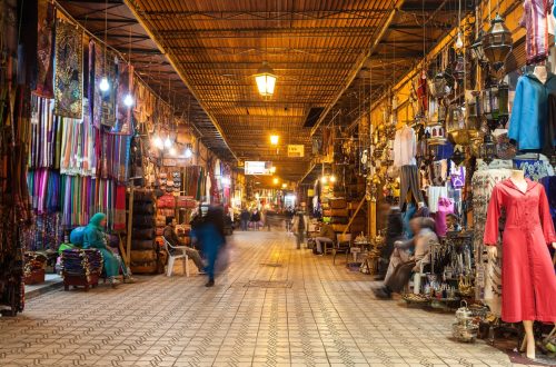 Medina of Marrakech, UNESCO, Souk market min