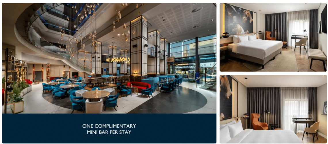 Stay at the Radisson Blu Hotel Bucharest in Romania