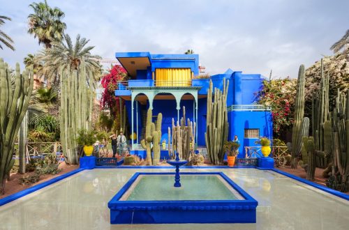 The Majorelle Garden View, jardin majorelle, best gardens in marrakech, morocco min