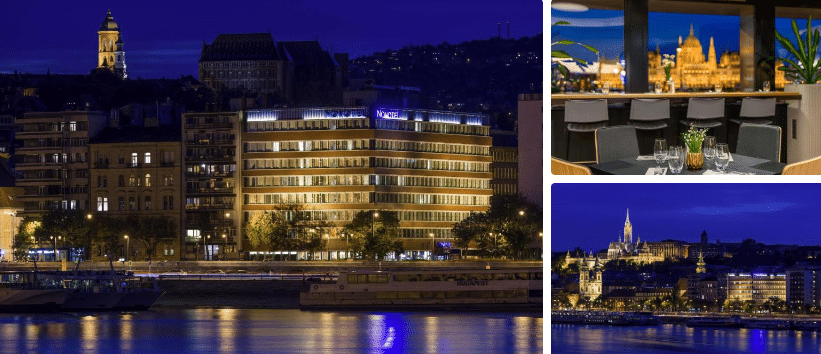 Novotel Budapest Danube, Best Budapest Accommodation with Riverview
