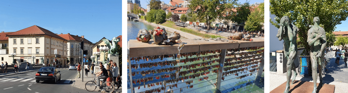 Beautiful bridges, What to do in Ljubljana, Slovenia