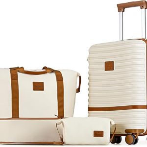 Joyway Carry On Luggage 20 Inch Expandable Suitcase with Spinner Wheel, 3 Piece Hard Shell Luggage Set with TSA Lock