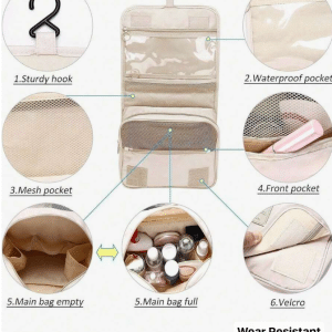 SHEIN Hanging Toiletry Bag