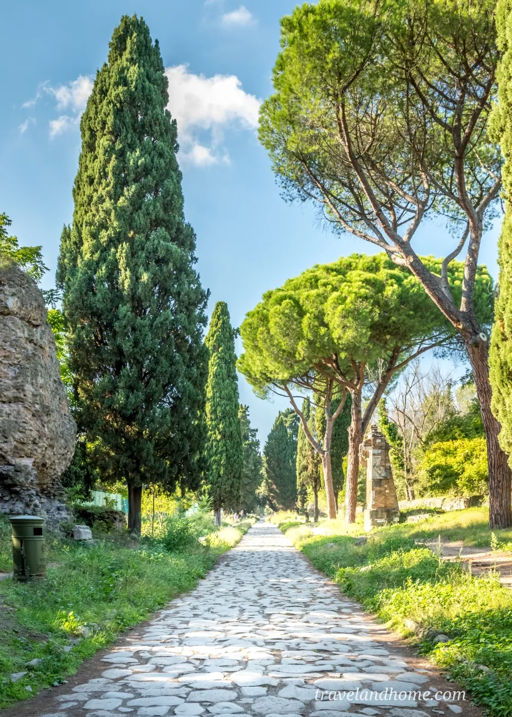 Via Appia, oldest and most important of the great roads built by the Ancient Romans, UNESCO World Heritage Site