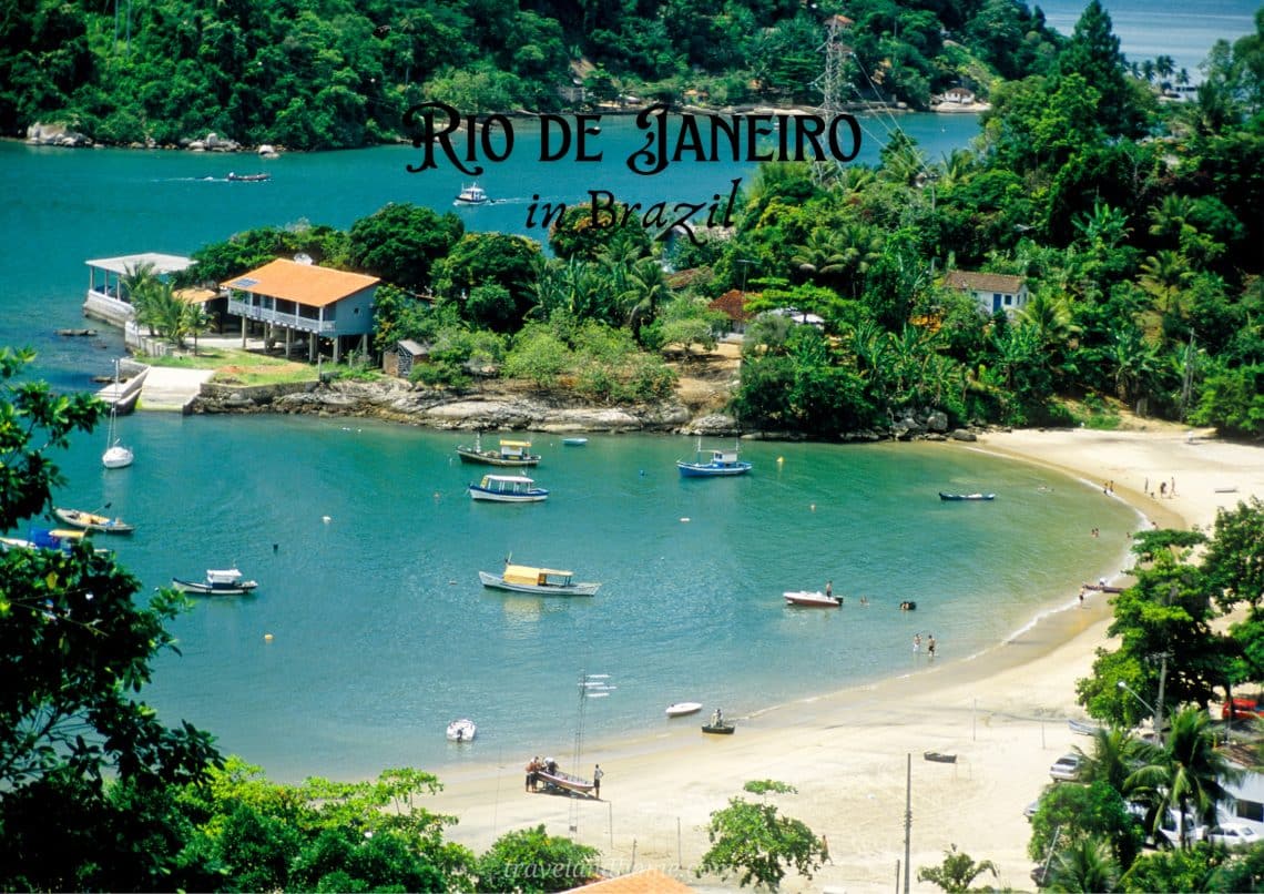 Paraty on the south coast of Rio de Janeiro, Brazil, most beautiful places in the world, #travelandhome