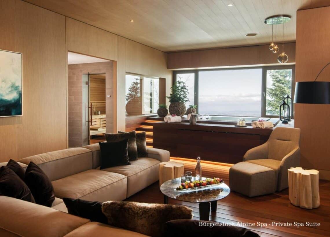 Booking, Alpine Spa at Bürgenstock Hotel and Alpine Spa, Switzerland, World's Best Hotel Spa 2024