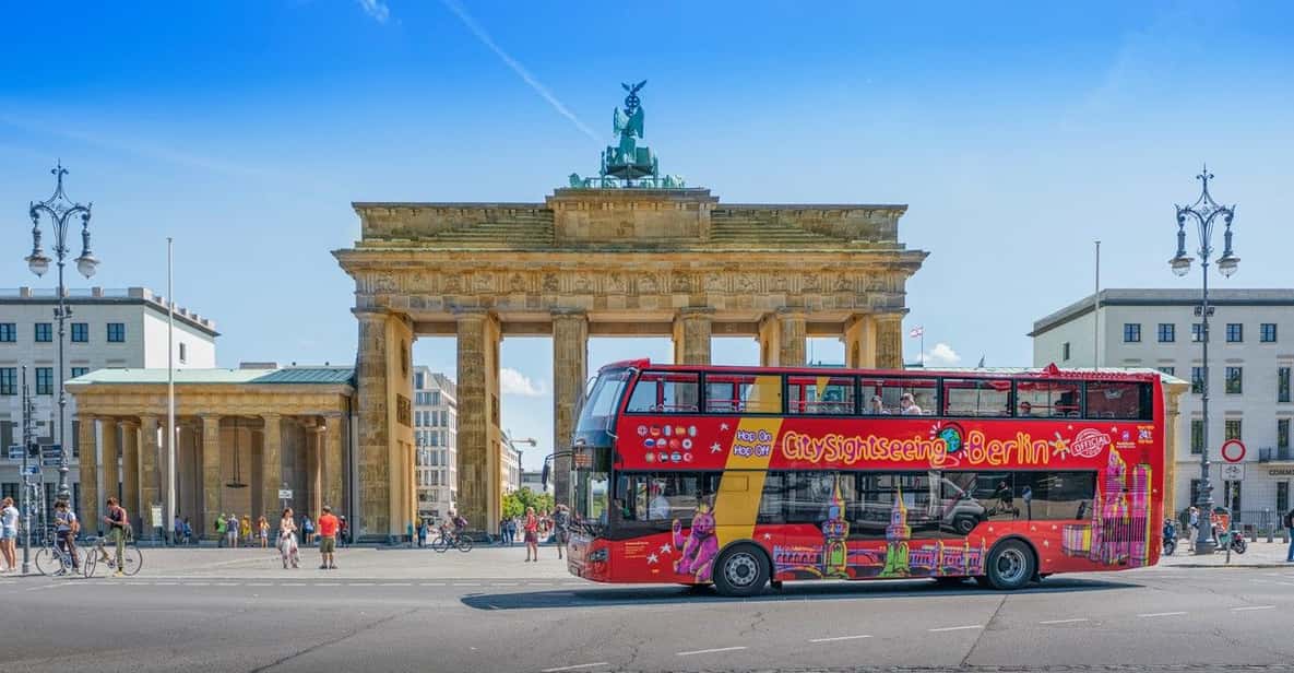 Brandenburg Gate, Berlin, buy tickets for Berlin City Sightseeing Hop On Hop Off Bus Tour