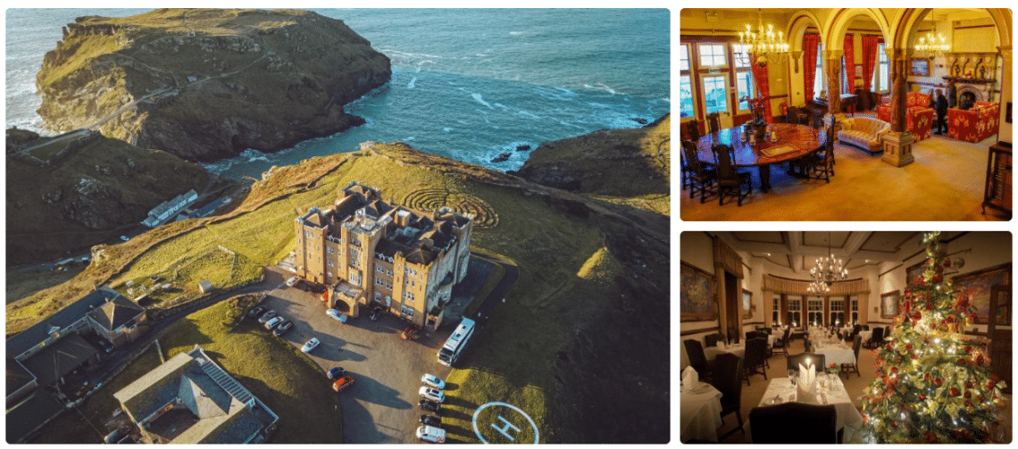 Camelot Castle Hotel, stay in castle hotel