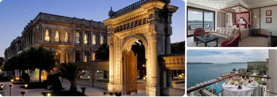Çırağan Palace Kempinski Istanbul, stay in castle hotels