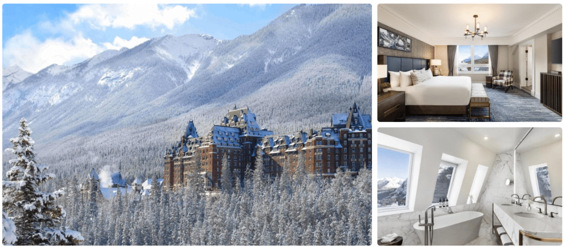 Fairmont Banff Springs, stay in castle hotels, best hotels in Banff