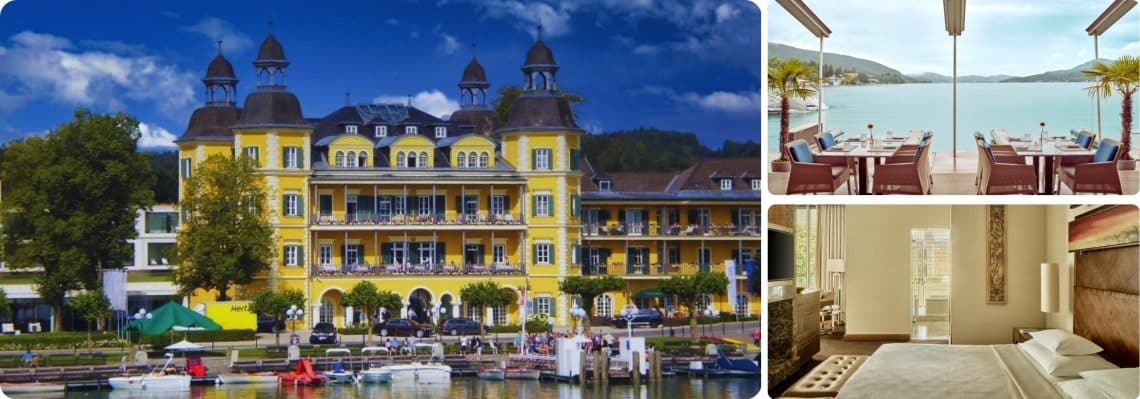 Falkensteiner Schlosshotel Velden, stay in castle hotels, best hotels in Velden am Wöorthersee, Austria