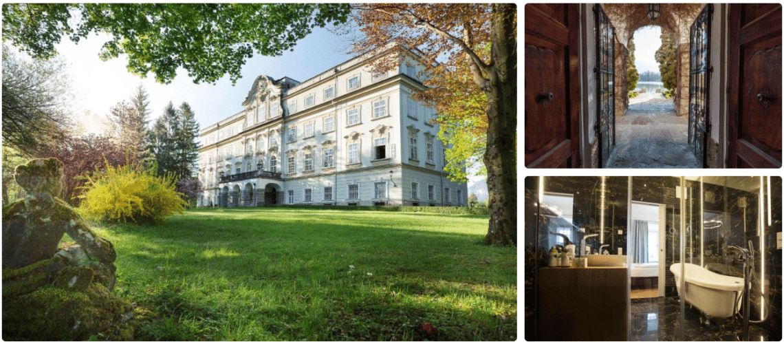 Hotel Schloss Leopoldskron, best hotels in Salzburg, stay in castle hotels austria
