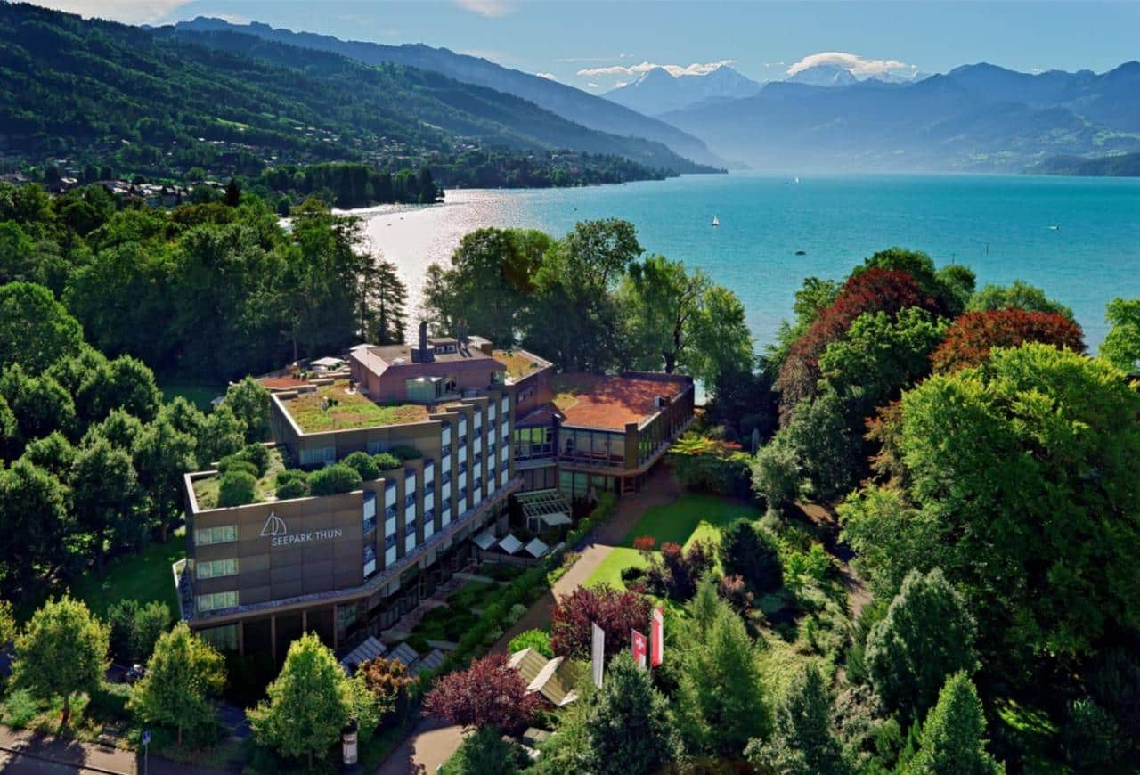 Seepark Thun Where to stay in the most beautiful places Switzerland