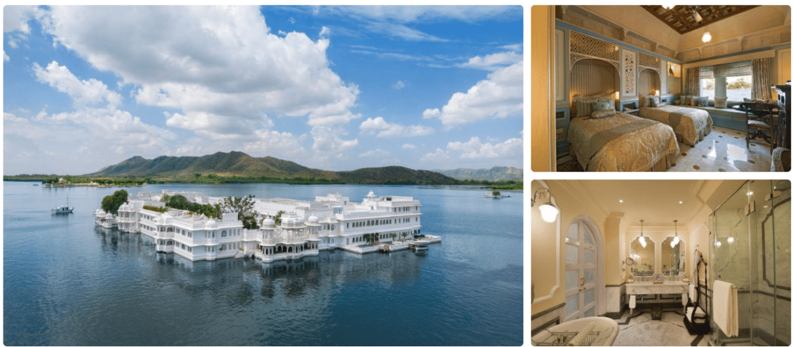 Taj Lake Palace Udaipur, stay in castle hotels, best hotels in India