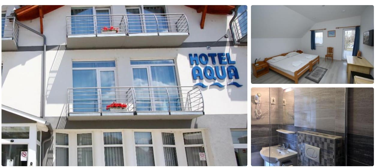 Best hotels in Komárom, where to stay in Komárom Hungary, Hotel Aqua