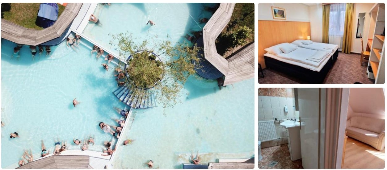 Best hotels in Komárom, where to stay in Komárom Hungary, Thermál Apartmanház