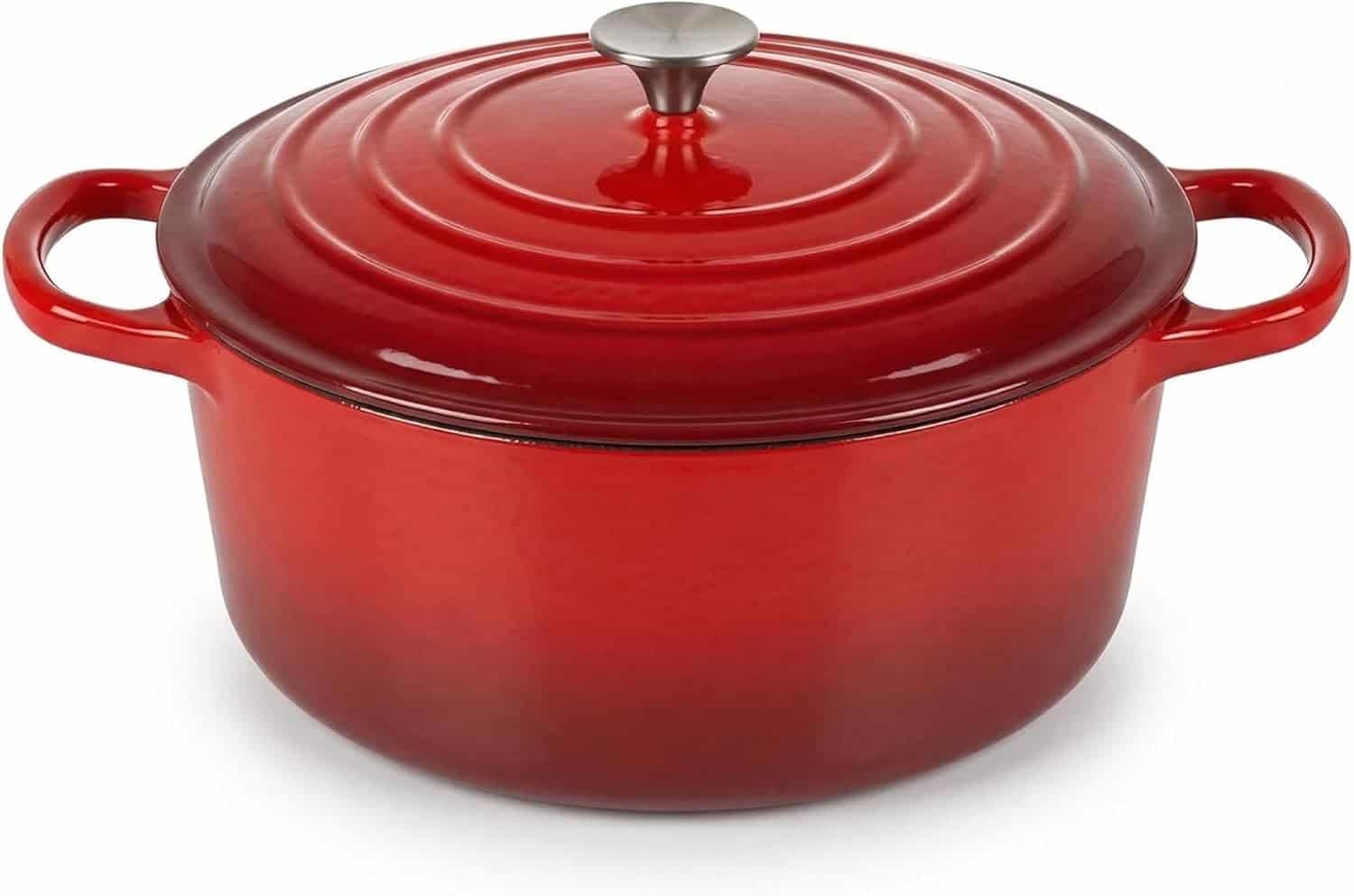 Cast‑iron Dutch oven (5–7 qt) from Amazon