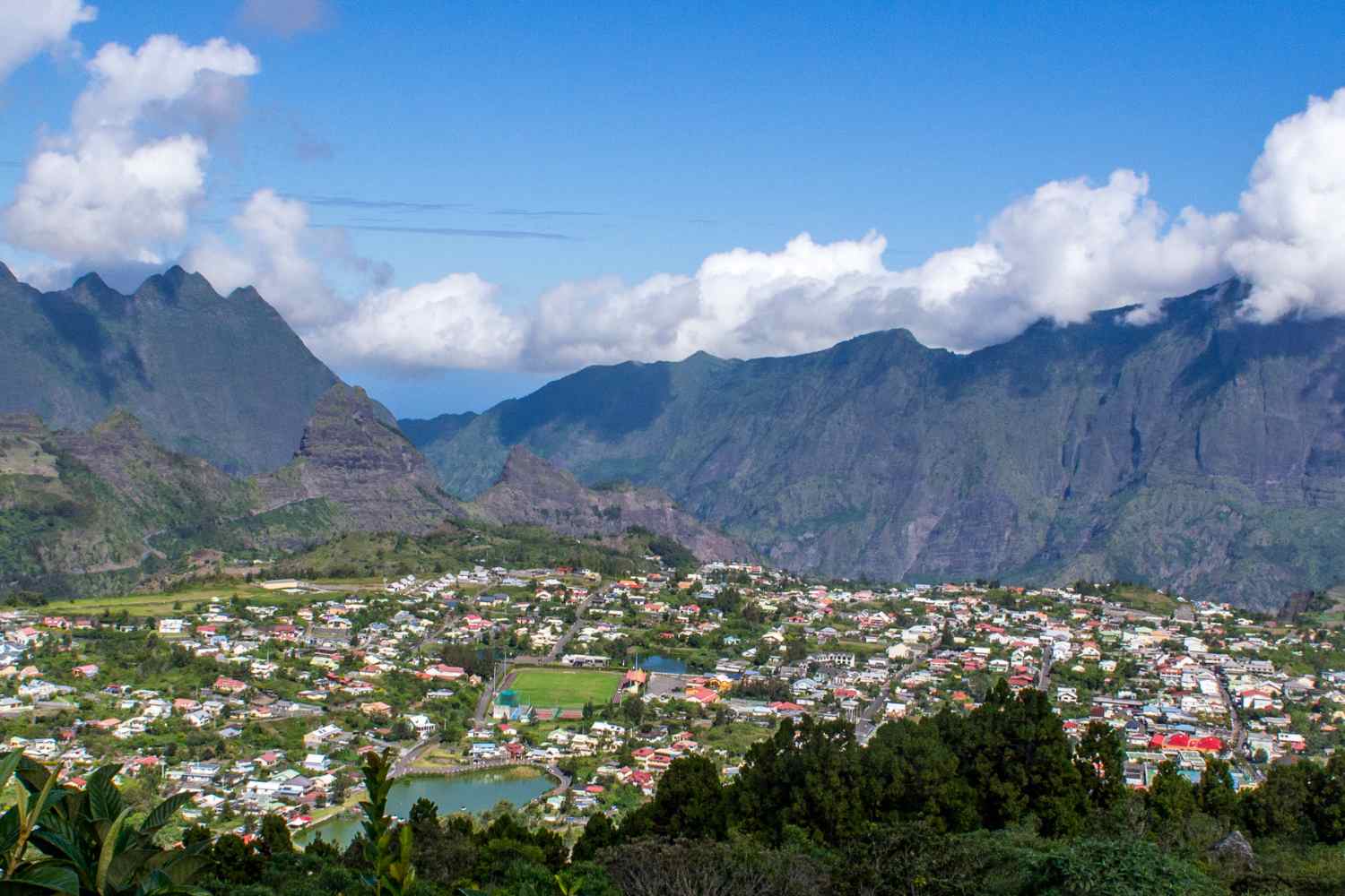 Cilaos in Reunion - La Reonion - island vacation