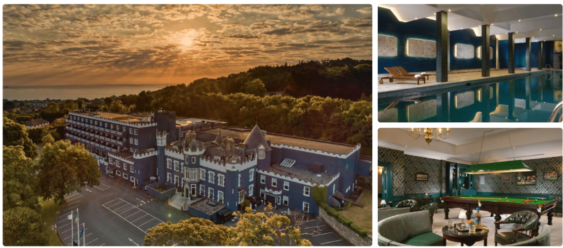 Fitzpatrick Castle Hotel in Dalkey, Ireland, near Dublin