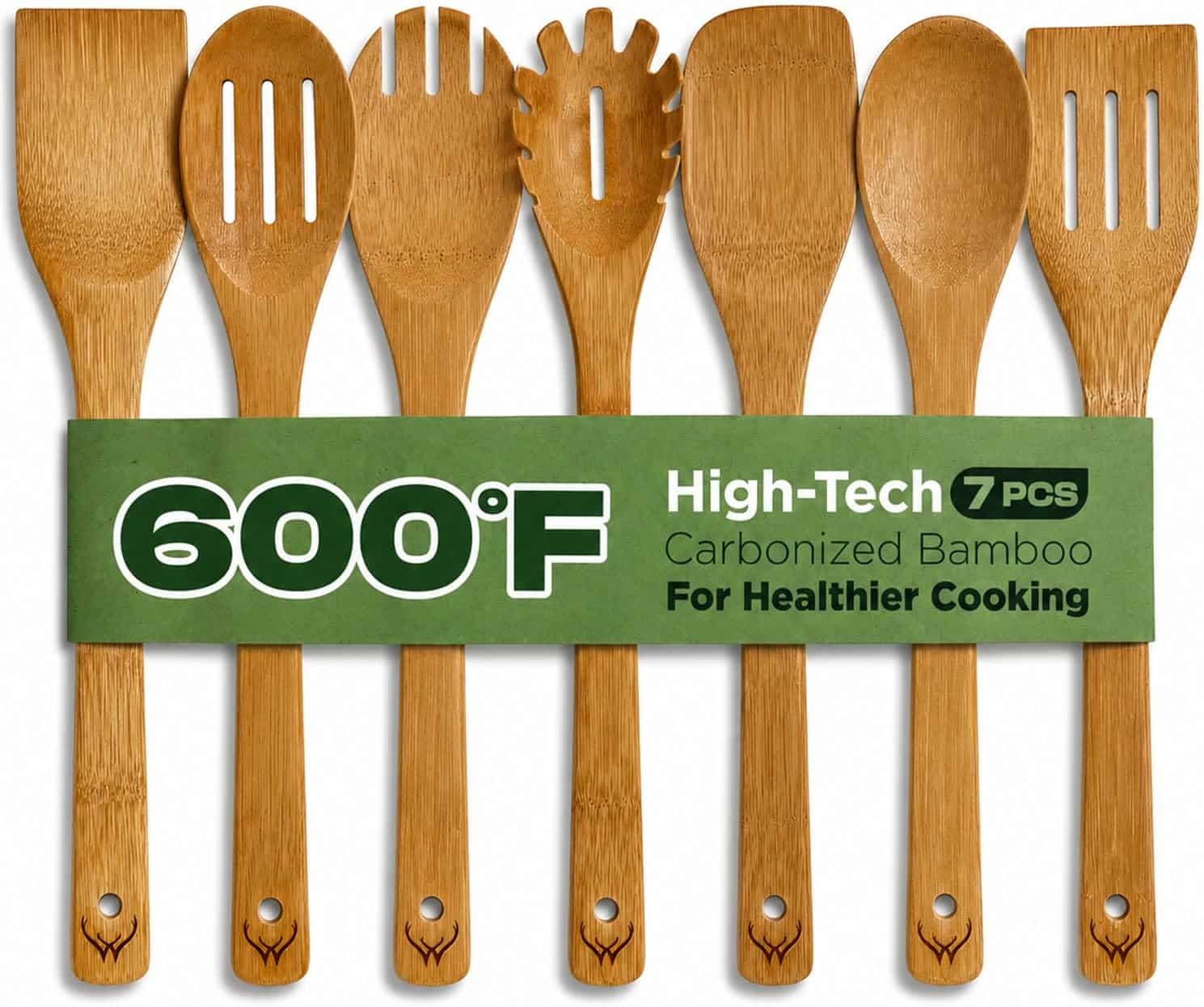 Hand made wooden spoon set from Amazon