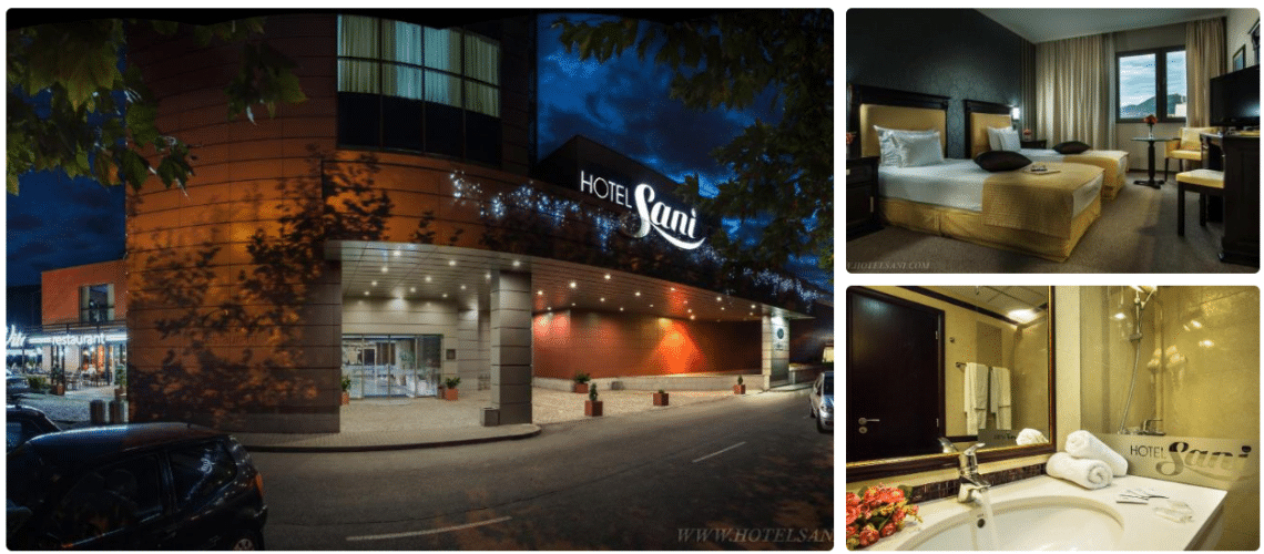Hotel Sani in Asenovgrad offers 4 star comfort in Southern Bulgaria