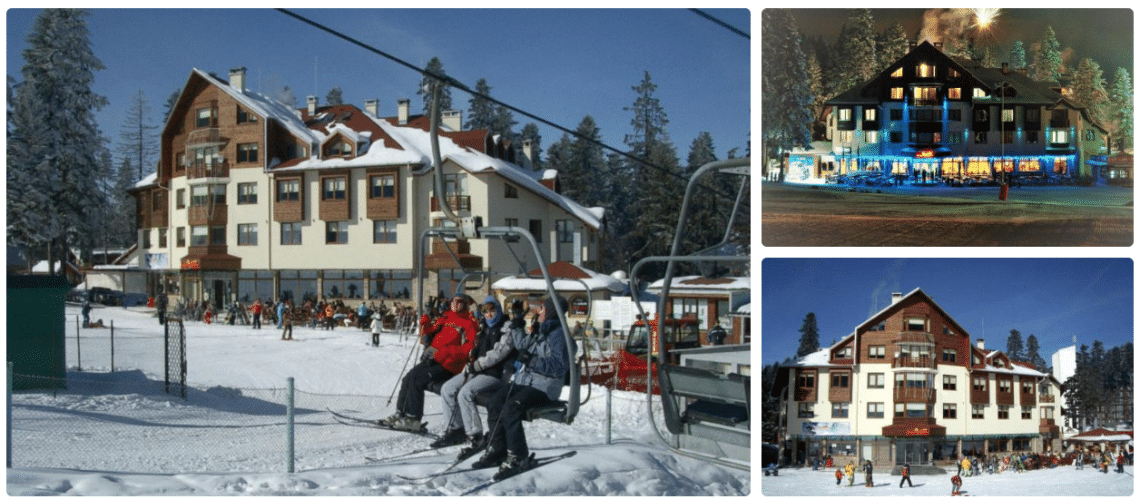 Ice Angels Hotel in Borovets, Southern Bulgaria, ski in ski out
