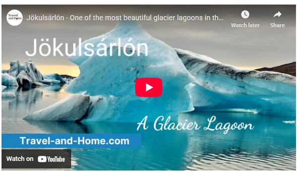 watch video about Jökulsárlón, most beautiful lagoons in Iceland