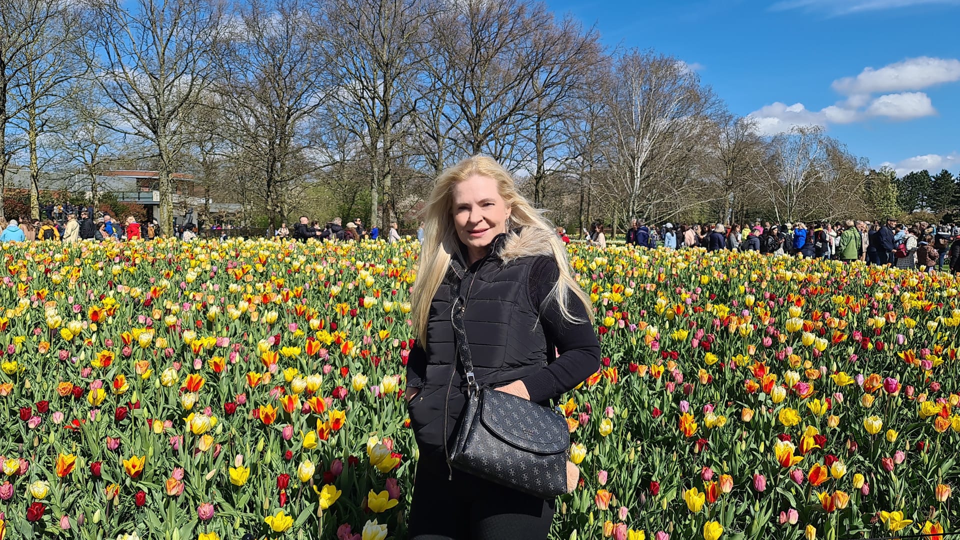 Keukenhof in Spring, Netherlands, Known as the Garden of Europe