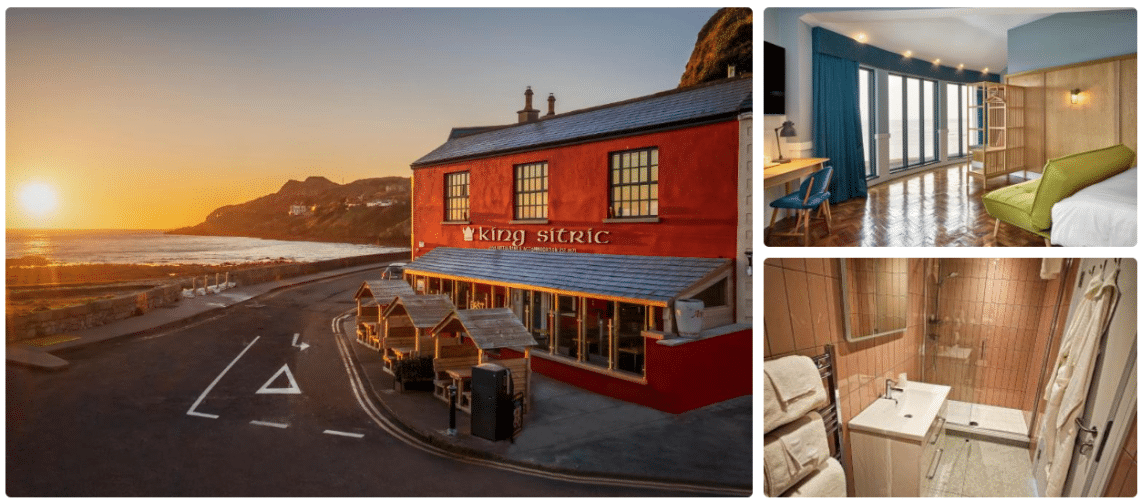 King Sitric, best hotels with sea view in Hoth, Ireland, near Dublin, coastline