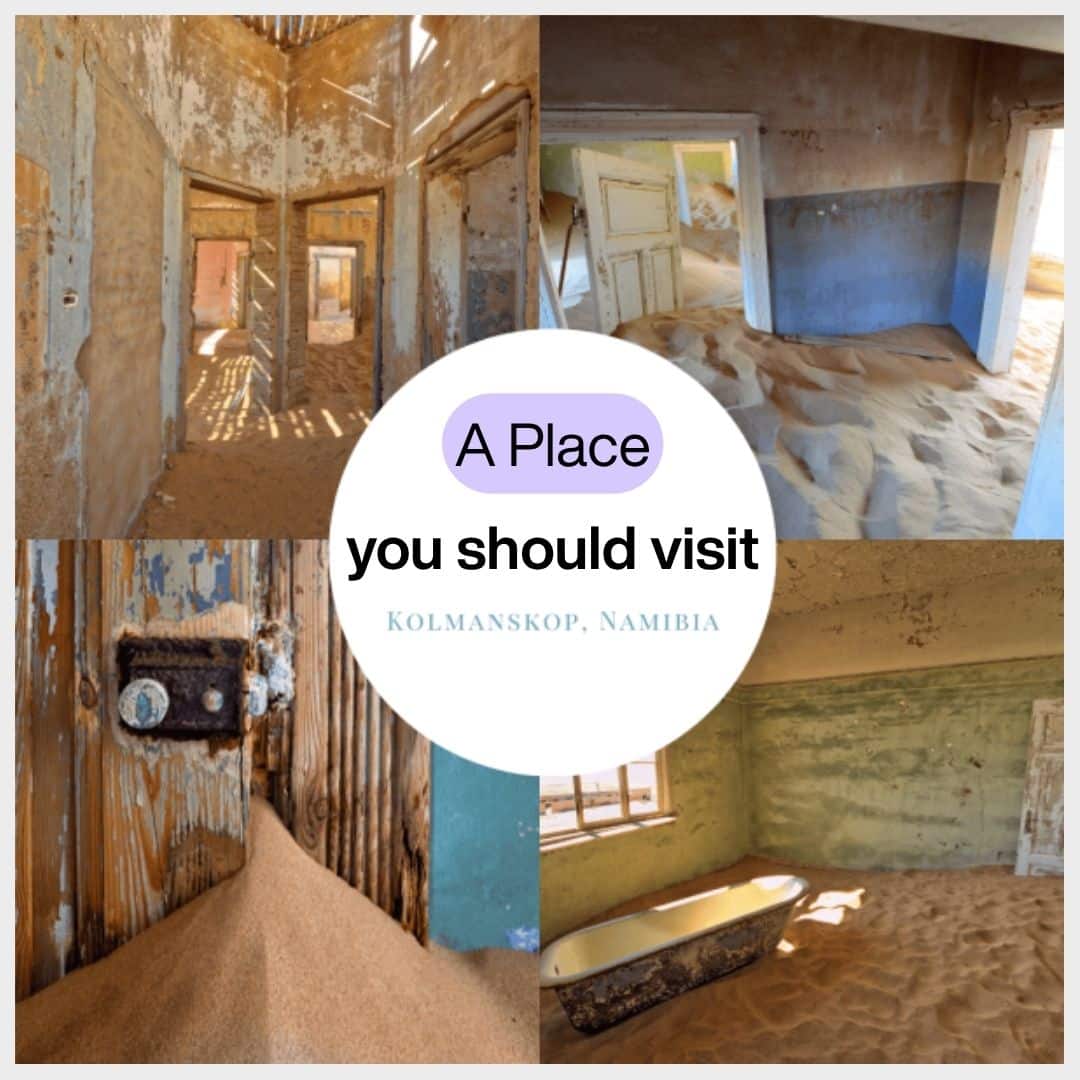 Kolmanskop in Namibia